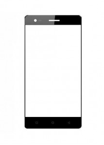 Replacement Front Glass For Energizer Energy S550 White By - Maxbhi.com