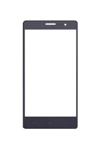 Replacement Front Glass For Cubot Gt88wte Black By - Maxbhi.com