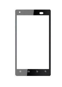 Replacement Front Glass For Vox Mobile V5600 White By - Maxbhi.com