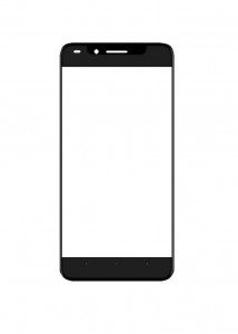 Replacement Front Glass For I Kall K3 Black By - Maxbhi.com