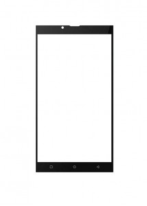 Replacement Front Glass For Qmobile Noir Z9 Plus Gold By - Maxbhi.com