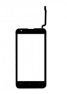 Touch Screen Digitizer For Intex Aqua Pro Black By - Maxbhi.com