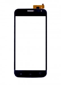 Touch Screen Digitizer For Intex Aqua Curve Mini Black By - Maxbhi Com