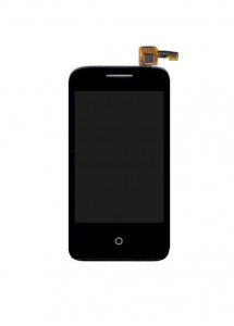 Lcd With Touch Screen For Intex Cloud Fx Black By - Maxbhi.com
