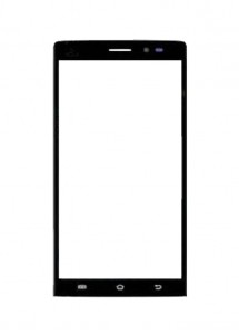 Replacement Front Glass For Xolo Q2100 Black By - Maxbhi.com