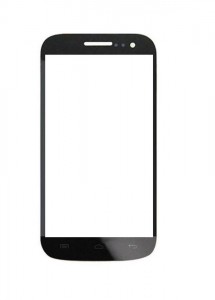 Replacement Front Glass For Micromax Canvas Hd A116 Black By - Maxbhi.com