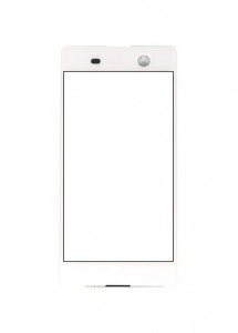 Replacement Front Glass For Sony Xperia M5 Dual White By - Maxbhi.com