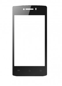 Replacement Front Glass For Karbonn Titanium S4 Plus Black By - Maxbhi.com