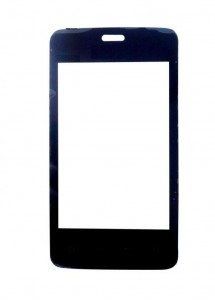 Replacement Front Glass For Micromax X455 Black By - Maxbhi.com