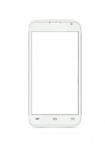 Replacement Front Glass For Obi Fox S453 White By - Maxbhi.com