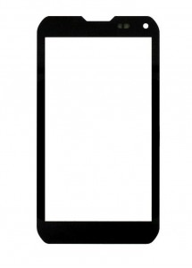 Replacement Front Glass For Motorola Photon Q 4g Lte Xt897 Black By - Maxbhi.com