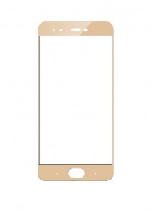 Replacement Front Glass For Xiaomi Mi 5s Gold By - Maxbhi.com