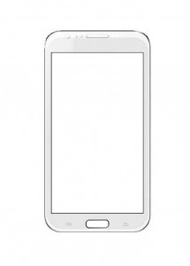 Replacement Front Glass For Croma Crcb2094 Black By - Maxbhi.com