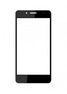 Replacement Front Glass For Xillion Xone X403 White By - Maxbhi.com