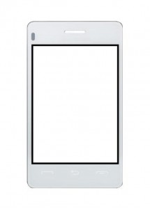 Replacement Front Glass For Lg T385 White By - Maxbhi.com