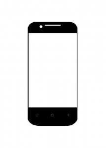 Replacement Front Glass For Zen Ultrafone 303 Qhd White By - Maxbhi.com