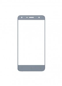 Replacement Front Glass For Zen Admire Metal Grey By - Maxbhi.com