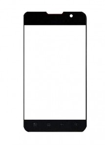 Replacement Front Glass For Zte Blade L V887 Black By - Maxbhi.com