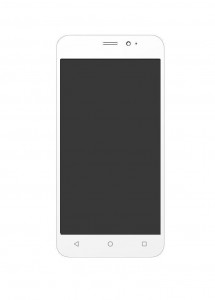 Lcd With Touch Screen For Blu Grand Mini White By - Maxbhi.com