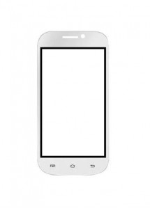 Replacement Front Glass For Ambrane A55 Black By - Maxbhi.com