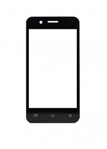 Replacement Front Glass For 3t T68 Black By - Maxbhi.com