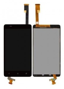 Lcd With Touch Screen For Htc One Su T528w Black By - Maxbhi Com