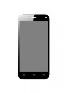 Lcd With Touch Screen For Onida I450 Black Grey By - Maxbhi.com