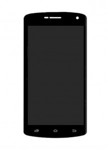 Lcd With Touch Screen For Intex Cloud Fame Brown By - Maxbhi.com