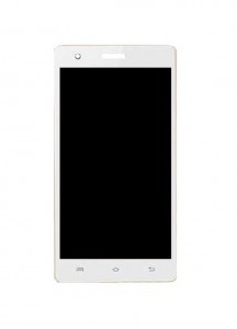 Lcd With Touch Screen For Intex Aqua 4.5 3g White By - Maxbhi.com