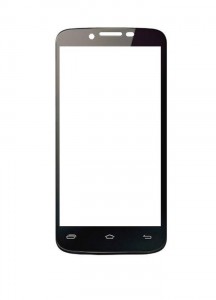 Replacement Front Glass For Xolo A1000 Black By - Maxbhi.com