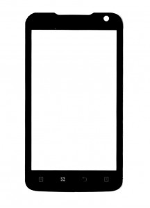 Replacement Front Glass For Lenovo P700 Black By - Maxbhi.com