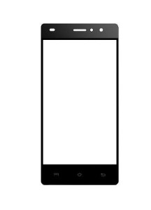 Replacement Front Glass For Lava A72 Black By - Maxbhi.com