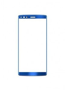 Replacement Front Glass For Doogee Mix 2 Blue By - Maxbhi.com