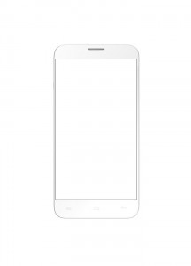 Replacement Front Glass For Blu Dash 5.0 D410 With Dual Sim White By - Maxbhi.com