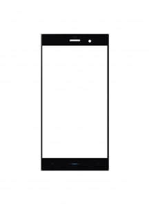 Replacement Front Glass For Vedaee Inew L3 Black By - Maxbhi.com