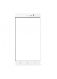 Replacement Front Glass For Uhans Note 4 Gold By - Maxbhi.com