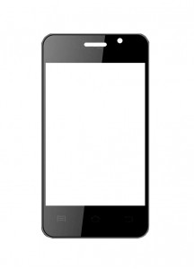 Replacement Front Glass For Gaba A42 Black By - Maxbhi.com