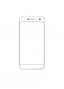 Replacement Front Glass For Wileyfox Spark White By - Maxbhi.com