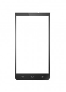 Replacement Front Glass For Xtouch X2 Black By - Maxbhi.com