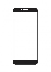 Touch Screen Digitizer For Blu View Mega Black By - Maxbhi Com