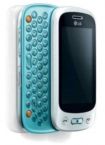 LCD with Touch Screen for LG Wink Plus GT350i - Black
