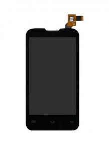 Lcd With Touch Screen For Micromax A87 Ninja 4.0 Black By - Maxbhi.com