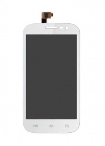 Lcd With Touch Screen For Intex Cloud Z5 White By - Maxbhi.com