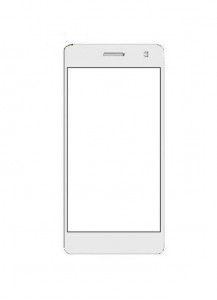 Replacement Front Glass For Micromax Canvas Knight A350 Gold By - Maxbhi.com