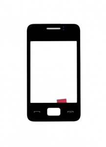 Replacement Front Glass For Samsung Star 3 Duos S5222 Black By - Maxbhi.com