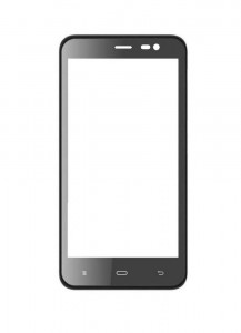 Replacement Front Glass For Phicomm Clue 630 4gb Black By - Maxbhi.com