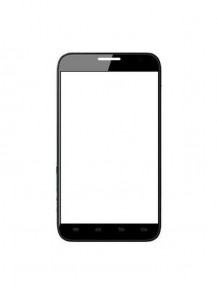 Replacement Front Glass For Intex Aqua 5.0 Blue By - Maxbhi.com