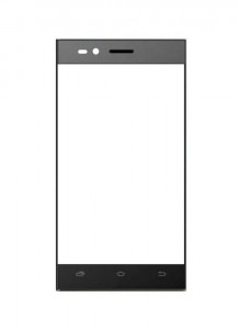 Replacement Front Glass For Spice Xlife 441q Red By - Maxbhi.com