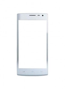Replacement Front Glass For Unicom F7 Black By - Maxbhi.com