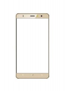 Replacement Front Glass For Zopo Color F2 Gold By - Maxbhi.com